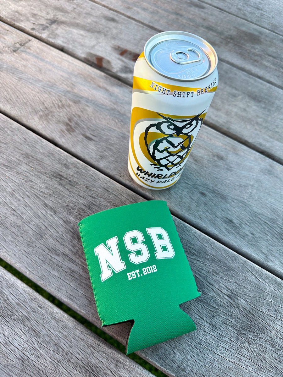 NSB Varsity 12oz Koozie Night Shift Brewing
