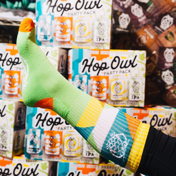 Hop Owl Party Socks