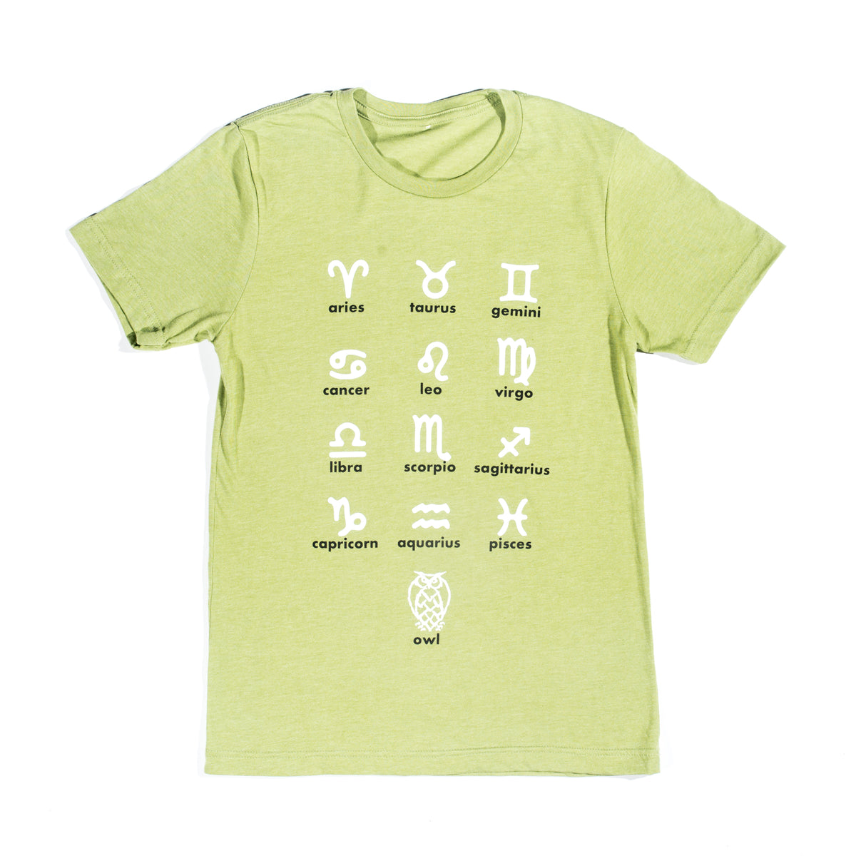 T Shirt Zodiac Series Spring Green Night Shift Brewing