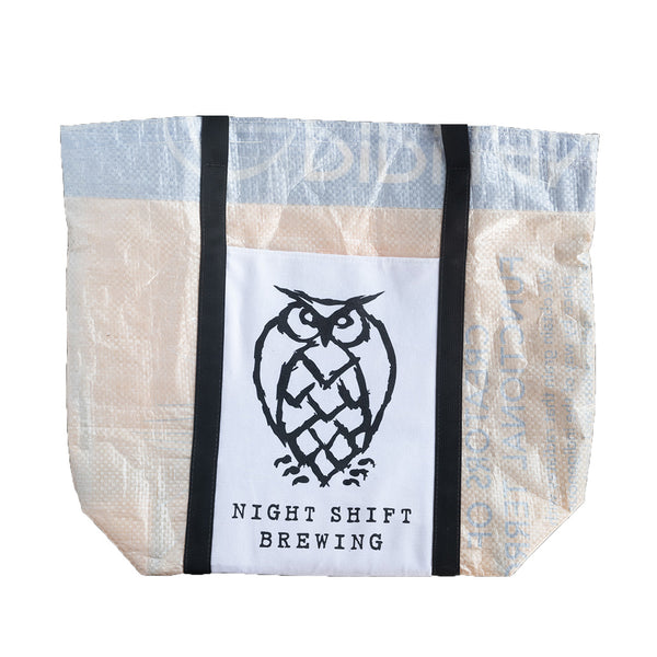 Night Shift Logo Recycled Tote Bag