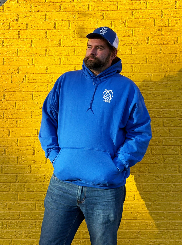 Pullover Hoodie, Blue