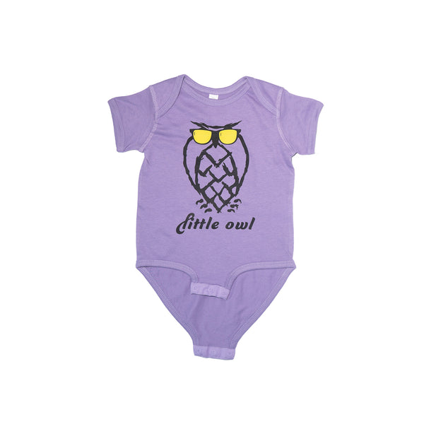 Little Owl Onesies - Sunnies - Baby - Lavender