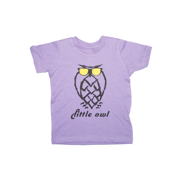 Little Owl T-Shirt - Sunnies - Toddler - Lavender