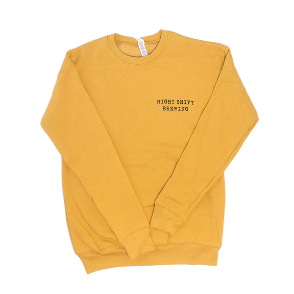 Crewneck Sweatshirt - Mustard