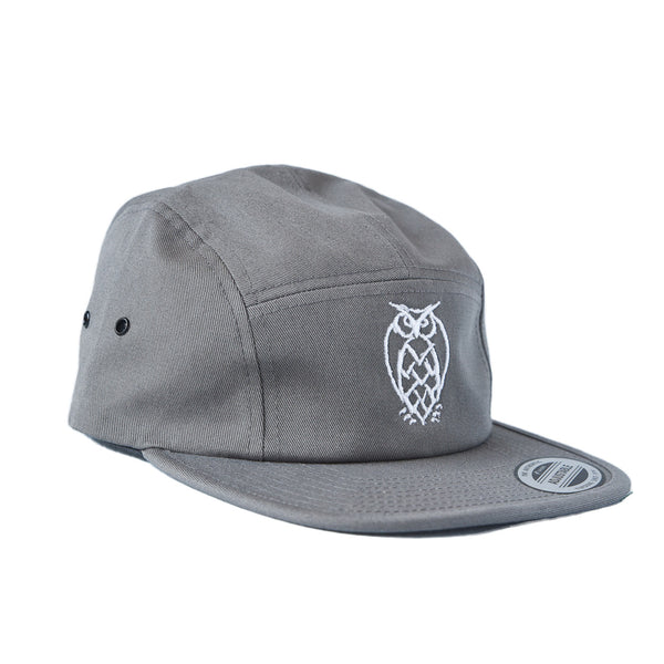 NSB Grey 5-Panel Logo Hat