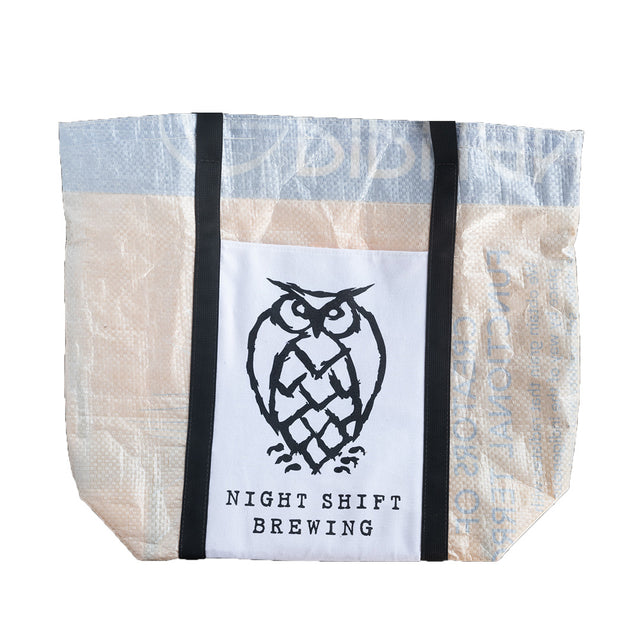 Night Shift Logo Recycled Tote Bag